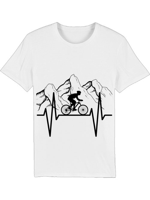 Heartbeat Fahrrad T-Shirt