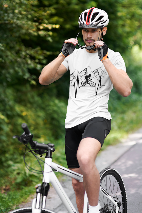 Heartbeat Fahrrad T-Shirt